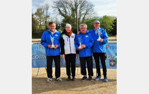 LAMBALLE, CHAMPIONNE CD22 TRIPLETTE VETERANS 2025