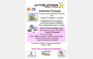 AFFICHE TELETHON