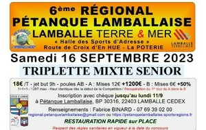 CONCOURS REGIONAL TRIPLETTES MIXTES