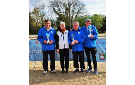 LAMBALLE, CHAMPIONNE CD22 TRIPLETTE VETERANS 2025