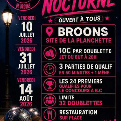 LES CONCOURS AMICAUX ETE 2026